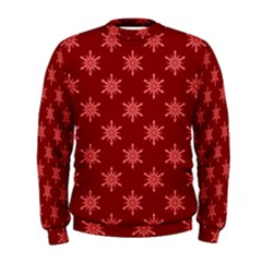 Illustrations Red Abstract Pattern Seamless Texture Men s Sweatshirt by Hannah976