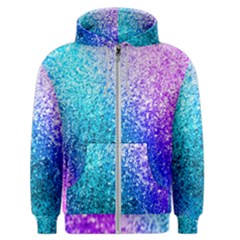 Rainbow Colors Colorful Pattern Men s Zipper Hoodie by Posterlux