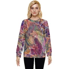 Blended Symmetry Hidden Pocket Sweatshirt by kaleidomarblingart