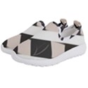 A Minimalist Pattern With Simple Lines And Shapes, Creating A Clean And Modern Aesthetic 07 Kids  Slip On Sneakers View2