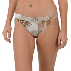 Abstract Sun Boho Bohemian Design Band Bikini Bottoms by Salmanaz77
