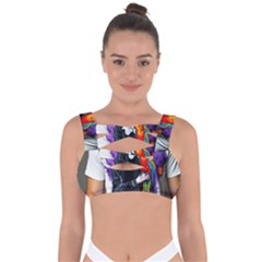 Halloween T-shirts Design  Bandaged Up Bikini Top by decentralizedstore