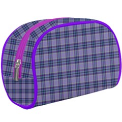 Purple Plaid Tartan 1 Make Up Case (large)