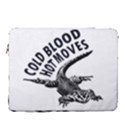 Lizard graphic illustration with sarcastic phase 15  Vertical Laptop Sleeve Case With Pocket View1