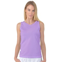 Luscious Lavender Hex #cca3e7 Women s Basketball Tank Top by dressshop