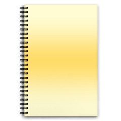 Cream Yellow To Amber Orange Bilinear Gradient 5 5  X 8 5  Notebook