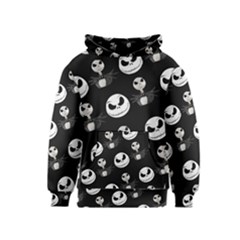 Jack Print, White, Before, Plain, Black, Simple, Christmas Kids  Pullover Hoodie