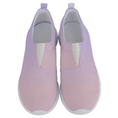 Pale Violet To Pale Pink Linear Gradient No Lace Lightweight Shoes by GradientsOmbre