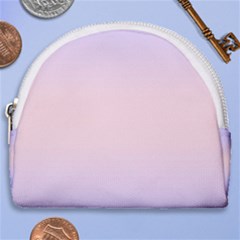 Pale Violet To Pale Pink Bilinear Gradient Horseshoe Style Canvas Pouch