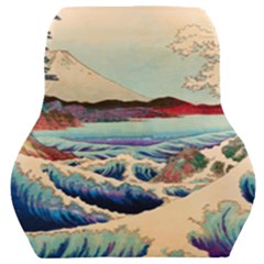 Wave Japanese Mount Fuji Ocean Car Seat Back Cushion 