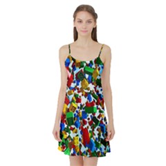 Falling Lego Bricks, Desenho, Fall, Games Satin Night Slip