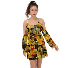 Lego People, Games Boho Dress by kyorashop23