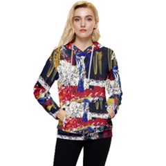 Abstract-1 Women s Lightweight Drawstring Hoodie