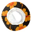 Retro 40s 50s Flowers Pattern Halloween Bucket Hat View3