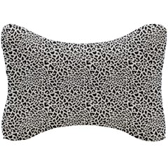 Black White Leopard Seat Head Rest Cushion