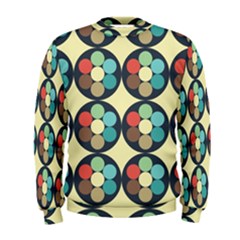 Circles Round Pattern Sphere Ball Men s Sweatshirt