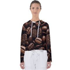 Coffee Beans Women s Slouchy Sweat by Sabxi