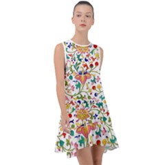 Owenjones Chinese 02 Bright-001 Frill Swing Dress
