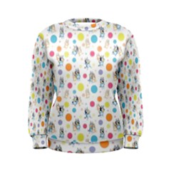 Bluey, Bluey Merch, Bluey Pattern, Bluey Bluey, Bingo, Bluey Design, Bluey Dog Women s Sweatshirt