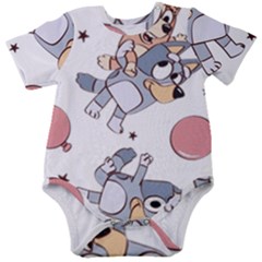 Bluey, Bluey Merch, Bluey Pattern, Bluey Bluey, Bingo, Bluey Design, Bluey Dog Baby Short Sleeve Bodysuit