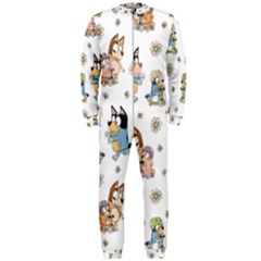 Bluey, Bluey Merch, Bluey Pattern, Bluey Bluey, Bingo, Bluey Design, Bluey Dog Onepiece Jumpsuit (men)