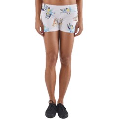 Bluey, Bluey Merch, Bluey Pattern, Bluey Bluey, Bingo, Bluey Design, Bluey Dog Yoga Shorts by avitendut