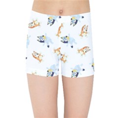 Bluey, Bluey Merch, Bluey Pattern, Bluey Bluey, Bingo, Bluey Design, Bluey Dog Kids  Sports Shorts