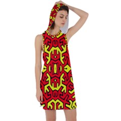 Rby 129 Racer Back Hoodie Dress