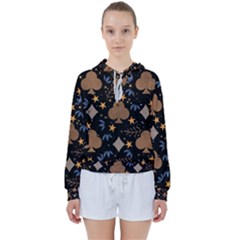 Seamless Pattern Repeat Repetition Women s Tie Up Sweat