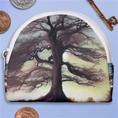 Nature Outdoors Cellphone Wallpaper Background Artistic Artwork Starlight Book Cover Wilderness Land Horseshoe Style Canvas Pouch