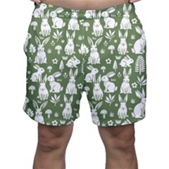 Easter Bunny Pattern Men s Shorts