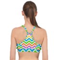Chevron Pattern Design Texture Basic Training Sports Bra View2