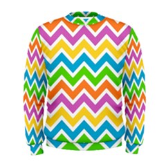 Chevron Pattern Design Texture Men s Sweatshirt
