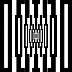 black stripes endless window