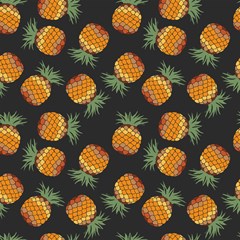 pineapple background pattern