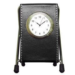 Pen Holder Desk Clock Icon