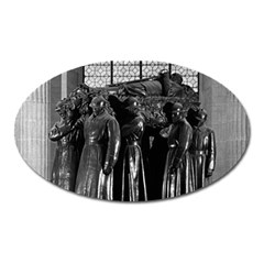 Vintage France Paris  Invalides Marshal Foch Tomb 1970 Large Sticker Magnet (oval) by Vintagephotos