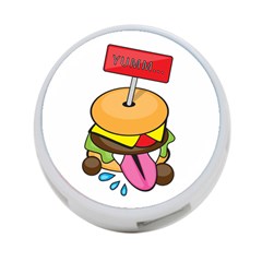 Burgeryumm 4-port Usb Hub (two Sides) by Walands
