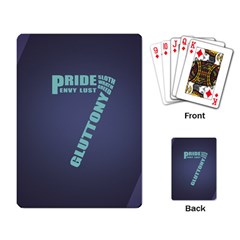 Seven Playing Cards Single Design by Rasterize