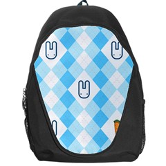 Plaid Bunny Backpack Bag