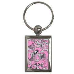 Foolish Movements Pink Effect Jpg Key Chain (rectangle)