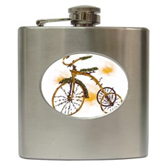 Tree Cycle Hip Flask