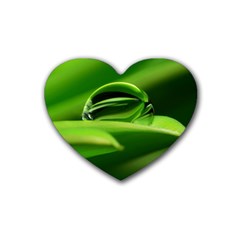 Waterdrop Drink Coasters 4 Pack (heart) 