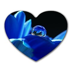 Waterdrop Mouse Pad (heart)