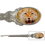 Electrified Fractal Jaguar Letter Opener Front