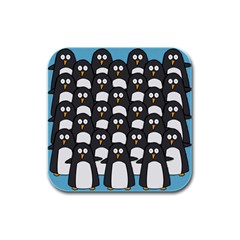Penguin Group Drink Coasters 4 Pack (square) by PaolAllen
