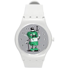 Don t Waste Your Time    Plastic Sport Watch (medium)
