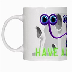 Have A Good Day (space Cadet) White Coffee Mug by mayorman