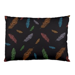 Feathers Pillow Case (two Sides)