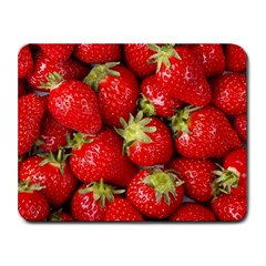 Strawberries Small Mouse Pad (rectangle)